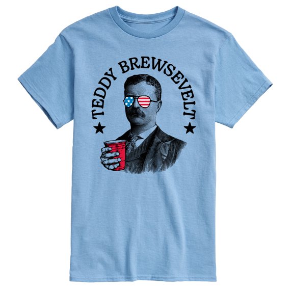 Instant Message - Teddy Brewsevelt - Men's Short Sleeve Graphic T-Shirt