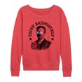 thumbnail image 1 of Instant Message - Teddy Brewsevelt - Women's Lightweight French Terry Pullover, 1 of 1