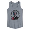 thumbnail image 1 of Instant Message - Teddy Brewsevelt - Women's Racerback Tank Top, 1 of 5