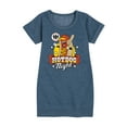 thumbnail image 1 of Instant Message - Ten Cent Hotdog Night - Girls Ss Fleece Dress, 1 of 6