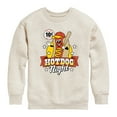 thumbnail image 1 of Instant Message - Ten Cent Hotdog Night - Kids Crew Fleece, 1 of 6