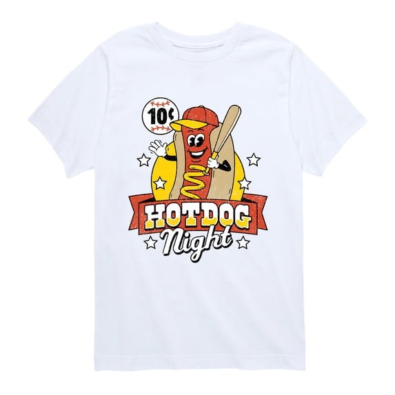 Instant Message - Ten Cent Hotdog Night - Youth Boys Short Sleeve Graphic T-Shirt