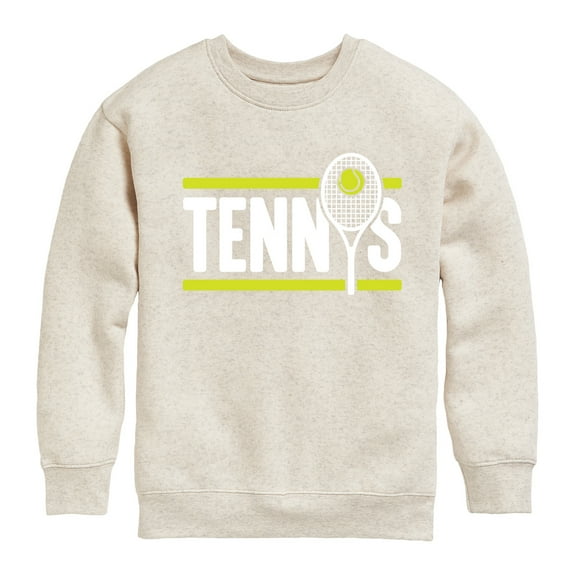 Instant Message - Tennis - Toddler & Youth Crewneck Fleece Sweatshirt
