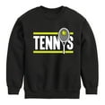 thumbnail image 1 of Instant Message - Tennis - Toddler & Youth Crewneck Fleece Sweatshirt, 1 of 5