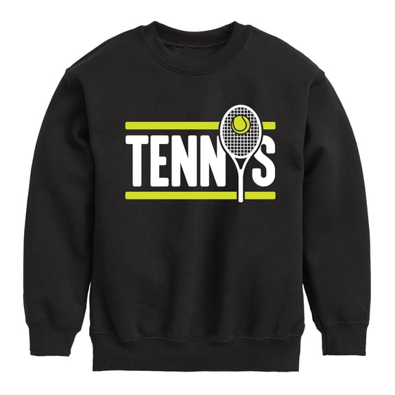 Instant Message - Tennis - Toddler & Youth Crewneck Fleece Sweatshirt