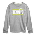 thumbnail image 1 of Instant Message - Tennis - Toddler & Youth Long Sleeve Graphic T-Shirt, 1 of 5