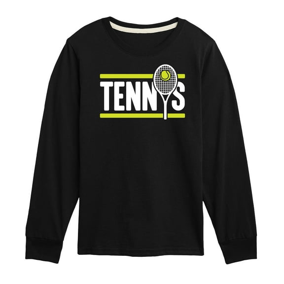 Instant Message - Tennis - Toddler & Youth Long Sleeve Graphic T-Shirt