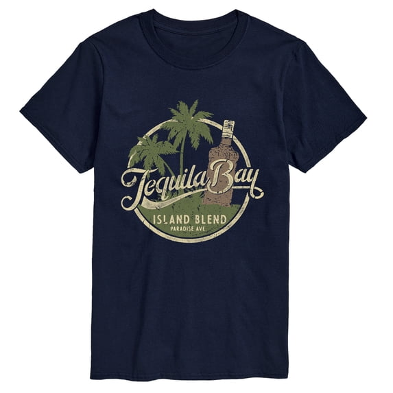 Instant Message - Tequila Bay Men's Short Sleeve Graphic T-Shirt