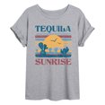 thumbnail image 1 of Instant Message - Tequila Sunrise Oversized Graphic T-Shirt, 1 of 5