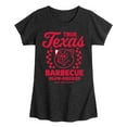 thumbnail image 1 of Instant Message - Texas BBQ  - Toddler & Youth Girls Short Sleeve Graphic T-Shirt, 1 of 6