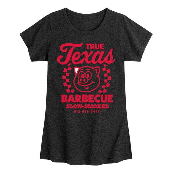 Instant Message - Texas BBQ - Toddler & Youth Girls Short Sleeve Graphic T-Shirt