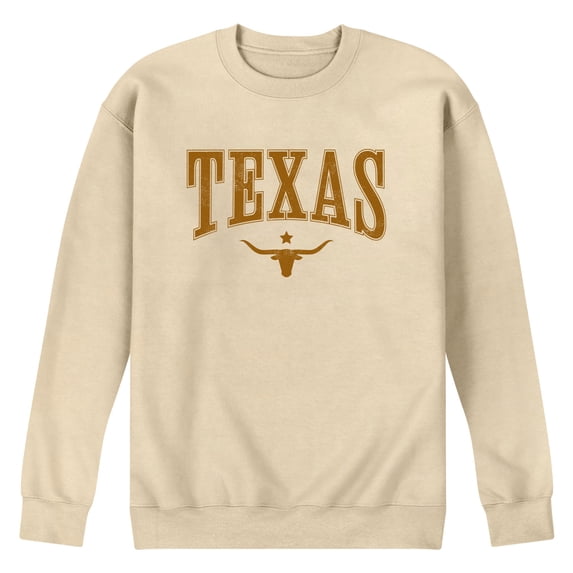 Instant Message - Texas Collegiate - Men's Crew Fleece Sweatshirt