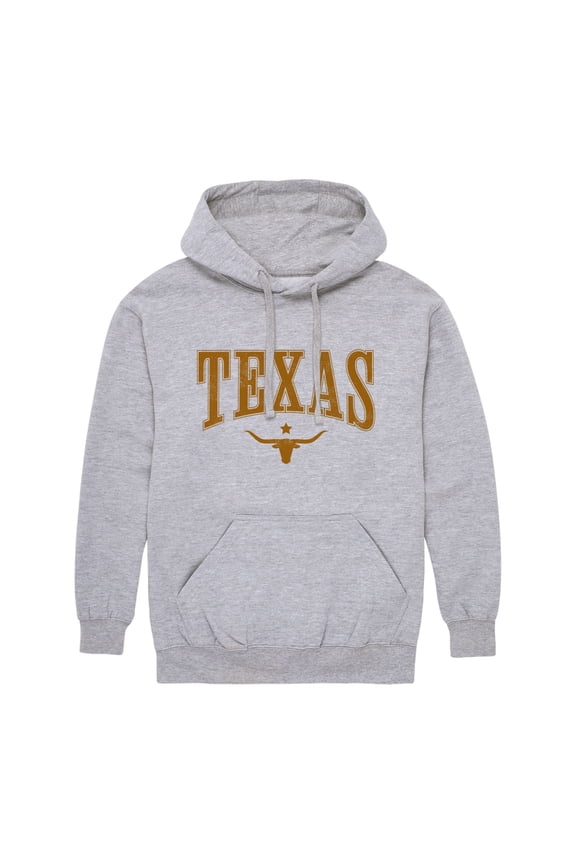 - Texas Collegiate Graphic Fleece Pullover Hoodie