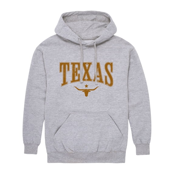 Instant Message - Texas Collegiate - Men's Fleece Hoodie Sweatshirt