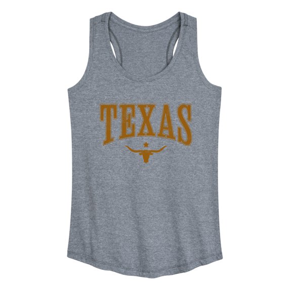 Instant Message - Texas Collegiate Women's Graphic Racerback Tank