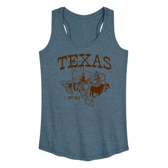 Instant Message - Texas - Women's Racerback Tank Top
