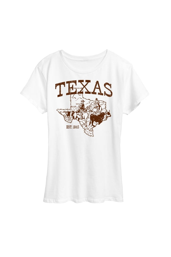 - Texas - Women's Short Sleeve Graphic T-Shirt