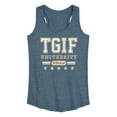 thumbnail image 1 of Instant Message - Tgif University - Women's Lightweight French Terry Pullover, 1 of 5