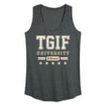 thumbnail image 1 of Instant Message - Tgif University - Women's Lightweight French Terry Pullover, 1 of 5