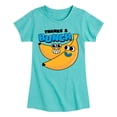 thumbnail image 1 of Instant Message - Thanks A Bunch - Toddler And Youth Girls Short Sleeve Graphic T-Shirt, 1 of 6