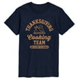 thumbnail image 1 of Instant Message - Thanksgiving Cooking Team - Men's Short Sleeve Graphic T-shirt, 1 of 5