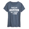 thumbnail image 1 of Instant Message - That's My Grandson Out There Short Sleeve Graphic T-Shirt, 1 of 5
