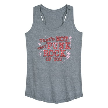 Instant Message - That's Not Very Punk Rock Of You - Women's Racerback Tank Top