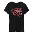 thumbnail image 1 of Instant Message - That's Not Very Punk Rock Of You - Women's Short Sleeve Graphic T-Shirt, 1 of 6