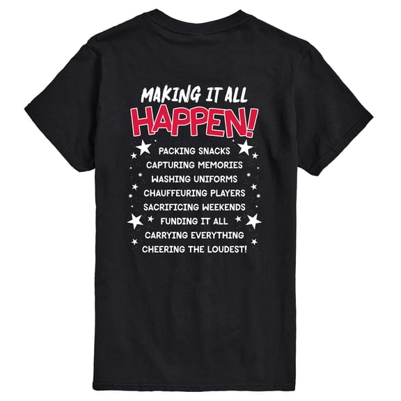 Instant Message - The Baseball Family Tour Men's Short Sleeve Graphic T-Shirt
