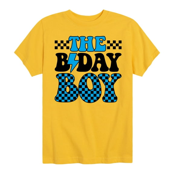 Instant Message - The Birthday Boy - Toddler & Youth Short Sleeve Graphic T-Shirt