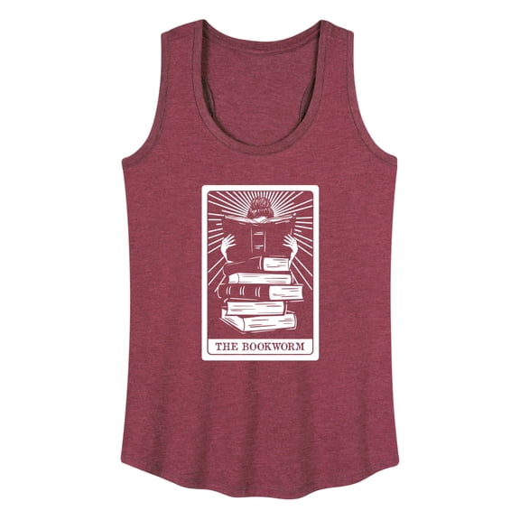 Instant Message - The Bookworm Tarot - Women's Racerback Tank Top