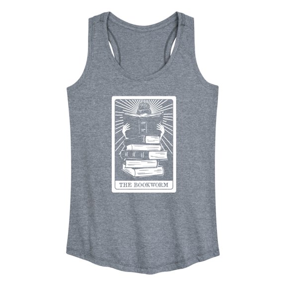 Instant Message - The Bookworm Tarot - Women's Racerback Tank Top