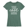 thumbnail image 1 of Instant Message - The Cool Mom - Women's Short Sleeve Graphic T-Shirt, 1 of 5