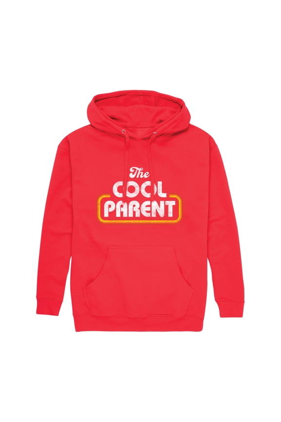 - The Cool Parent - Men's Pullover Hooded Fleece Sweatshirt