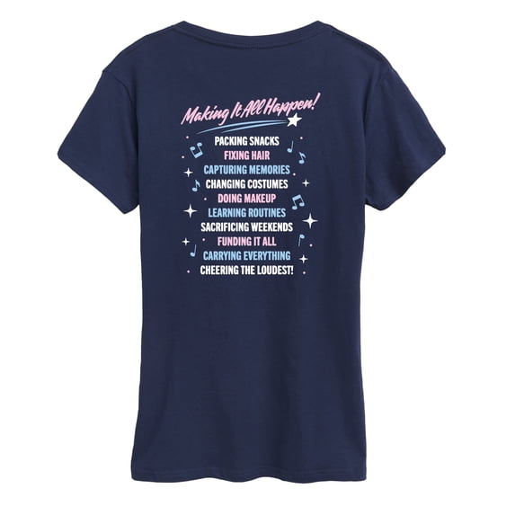 Instant Message - The Dance Mom Tour Women's Short Sleeve Graphic T-Shirt