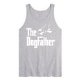 thumbnail image 1 of Instant Message - The Dogfather - Men's Jersey Tank Top, 1 of 4