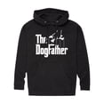 thumbnail image 1 of Instant Message - The Dogfather - Men's Pullover Hooded Fleece Sweatshirt, 1 of 5