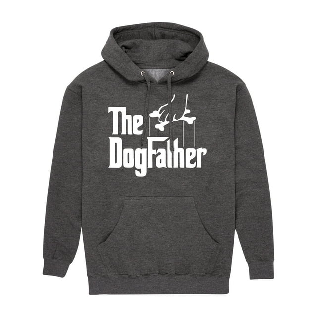 Instant Message - The Dogfather - Men's Pullover Hooded Fleece Sweatshirt