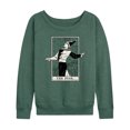 thumbnail image 1 of Instant Message - The Fool Tarot - Women's Lightweight French Terry Long Sleeve Shirt, 1 of 6