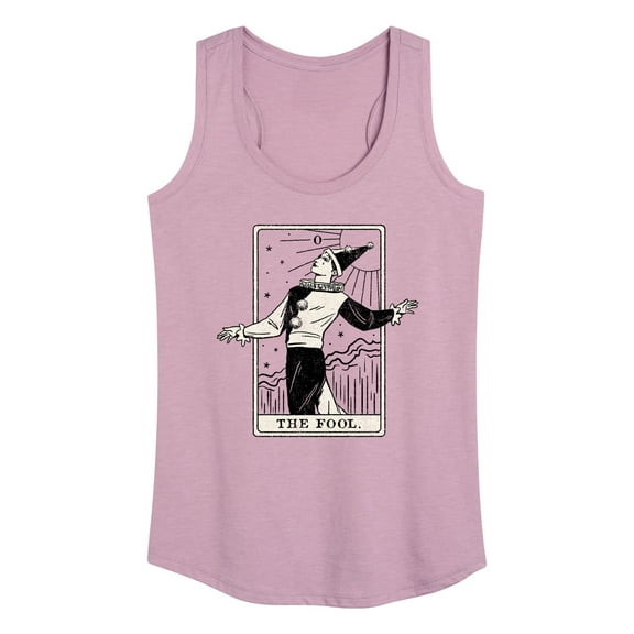 Instant Message - The Fool Tarot - Women's Racerback Tank Top