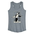 thumbnail image 1 of Instant Message - The Fool Tarot - Women's Racerback Tank Top, 1 of 6