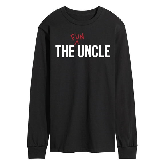 Instant Message - The Fun Uncle - Men's Long Sleeve T-Shirt