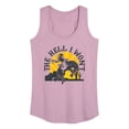 thumbnail image 1 of Instant Message - The Hell I Wont Cowgirl - Women's Racerback Tank Top, 1 of 6