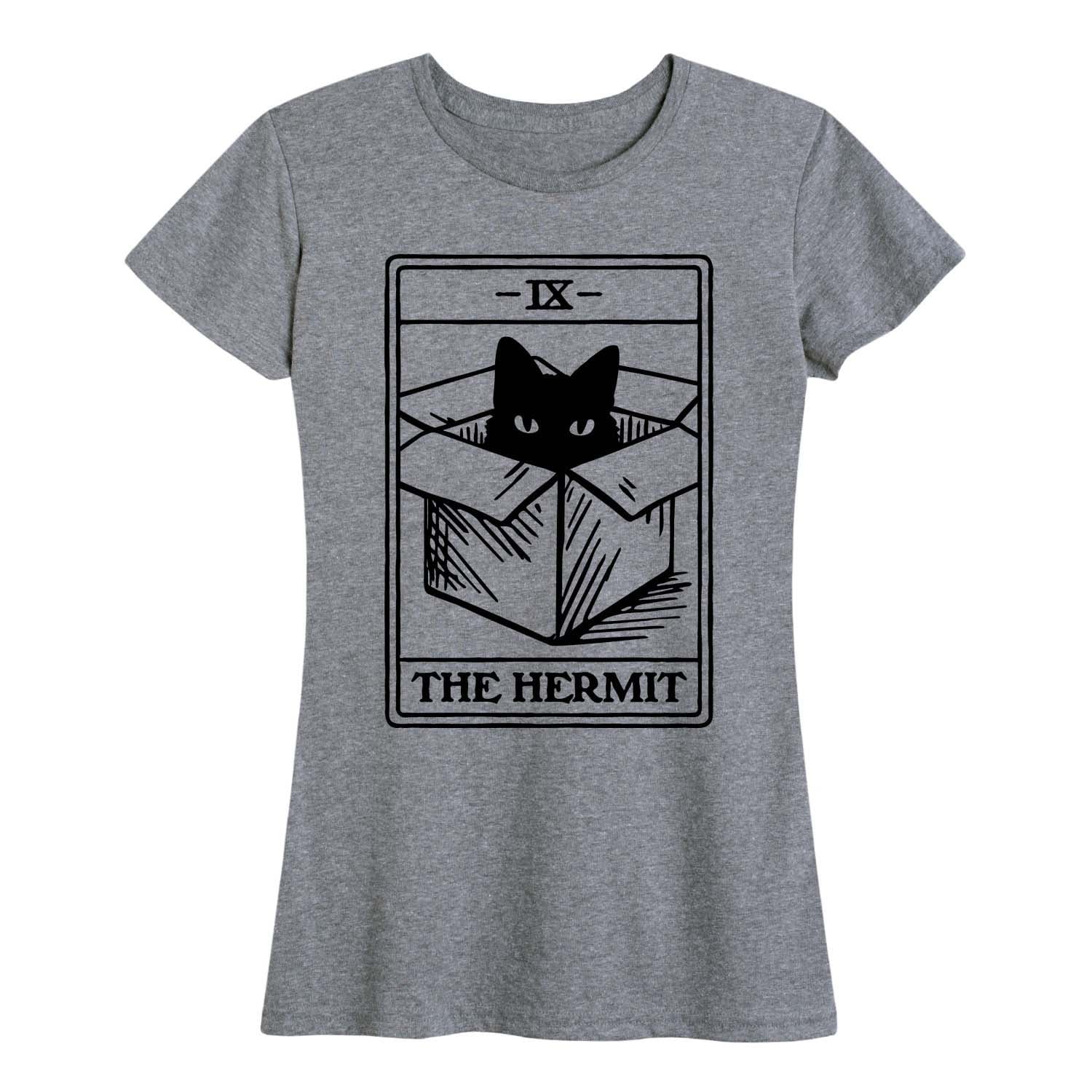 Instant Message - The Hermit Cat Tarot Card - Women's Short Sleeve ...