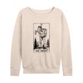 thumbnail image 1 of Instant Message - The Hermit Hiker  - Women's Lightweight French Terry Long Sleeve Shirt, 1 of 6