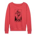 thumbnail image 1 of Instant Message - The Hermit Hiker  - Women's Lightweight French Terry Pullover, 1 of 6