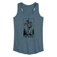 thumbnail image 1 of Instant Message - The Hermit Hiker  - Women's Racerback Tank Top, 1 of 6