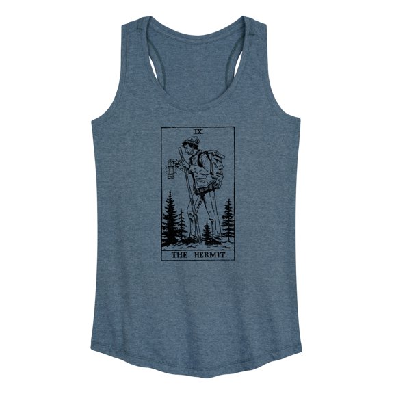 Instant Message - The Hermit Hiker  - Women's Racerback Tank Top