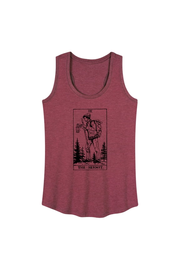 - The Hermit Hiker  - Women's Racerback Tank Top