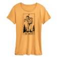 thumbnail image 1 of Instant Message - The Hermit Hiker  - Women's Short Sleeve Graphic T-Shirt, 1 of 7